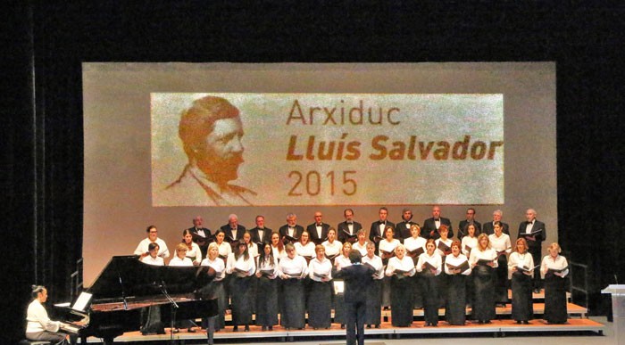 Orfeó UIB Gala arxiduc LLuís Salvador. Febrer 2015