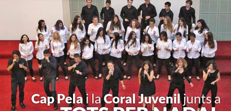 “Els joves de la Coral Juvenil posen una energia enorme i farà que surtin espurnes de màgia al Concert de Nadal” afirma Cap Pela
