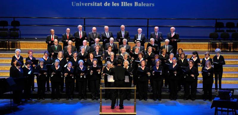Concert del Cor de Majors de la UIB a Ses Salines
