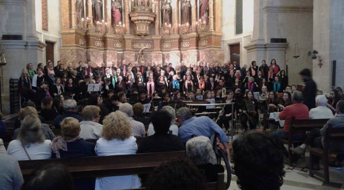Concert del Cor de Majors de la UIB a Ses Salines