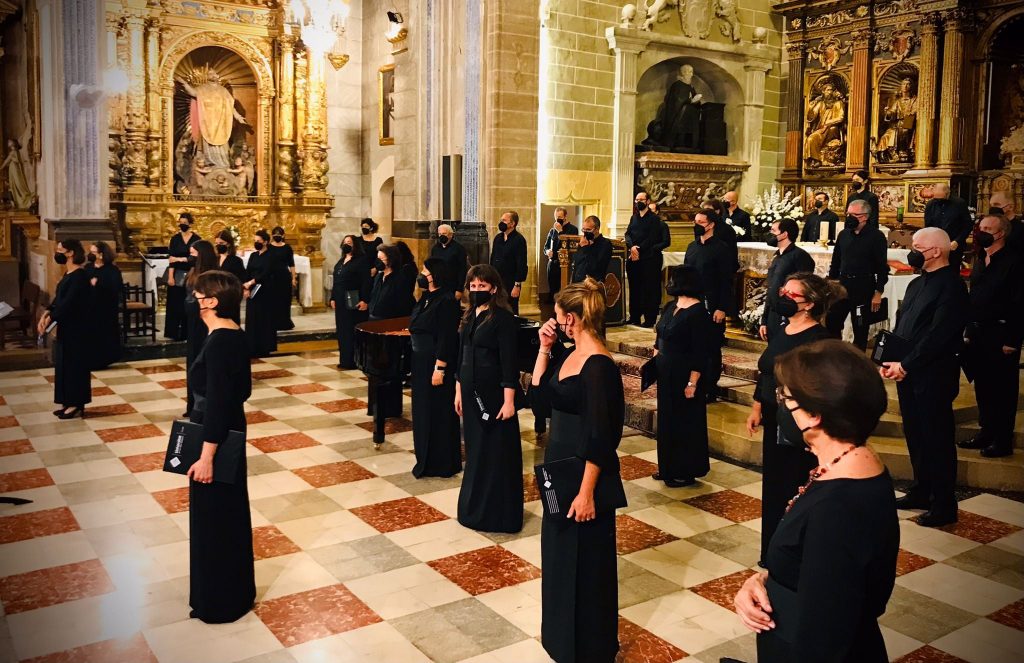 Concert de la Coral Universitat de les Illes Balears amb motiu del 75è aniversari de la Capella Oratoriana
